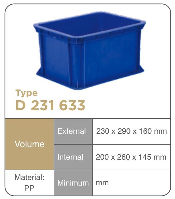Box Packaging Type D 231 633