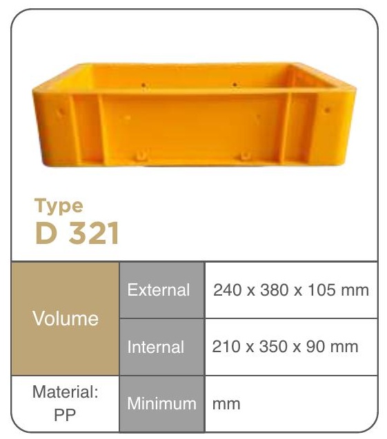 Box Packaging Type D 321